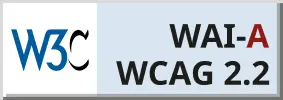 w3c wai-i wcag 2.2 certification badge
