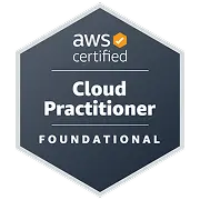 aws cloud practitioner certification badge